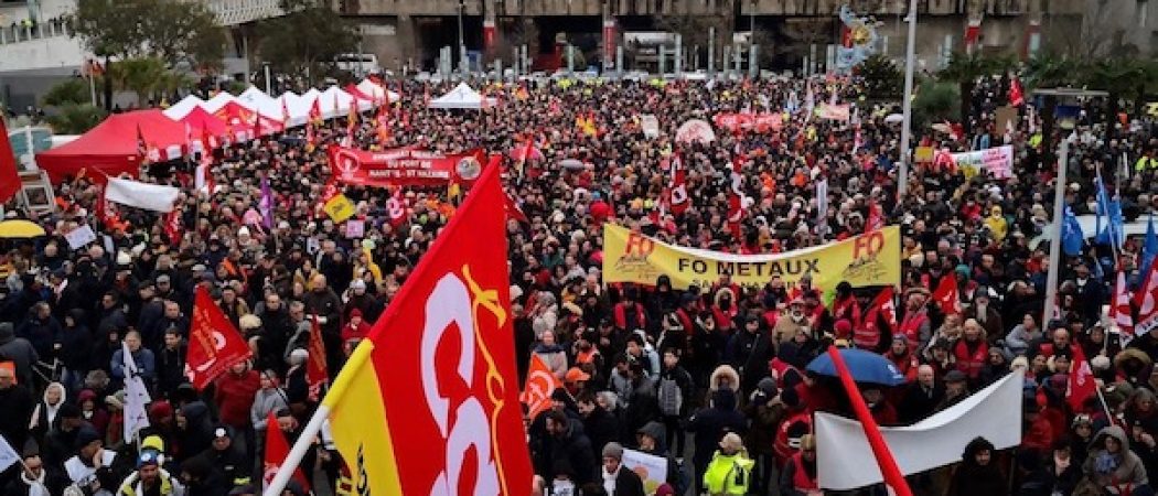 Manifestations massives contre la réforme des retraites en Bretagne et Pays de la Loire