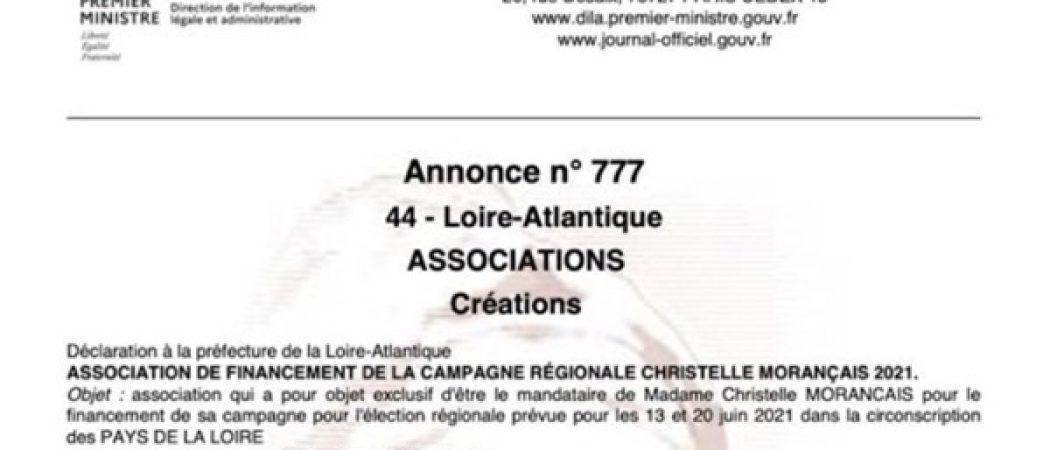 Régionales 2021 : Christelle Morançais conduira bien la liste LR