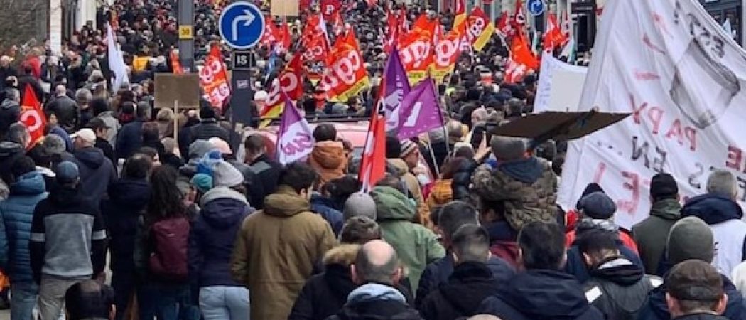 Retraites : très forte mobilisation en Bretagne et Pays de la Loire le 31 janvier 2023
